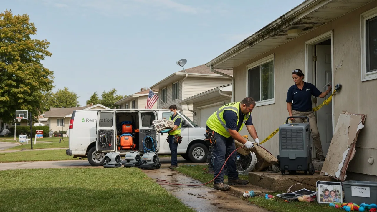 Water Damage Restoration in Pawnee, TX near me